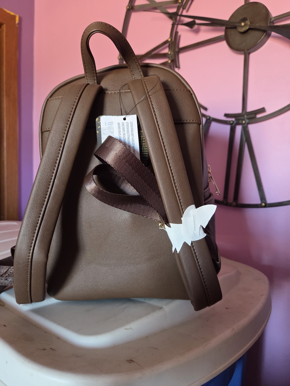Loungefly Snow White Mini Backpack - Cream, Black, Red, Blue - Picture 3 of 3